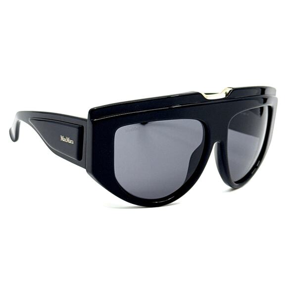 New, MAXMARA Sunglasses Orsola MM0083 01A Authentic - Picture 3 of 14